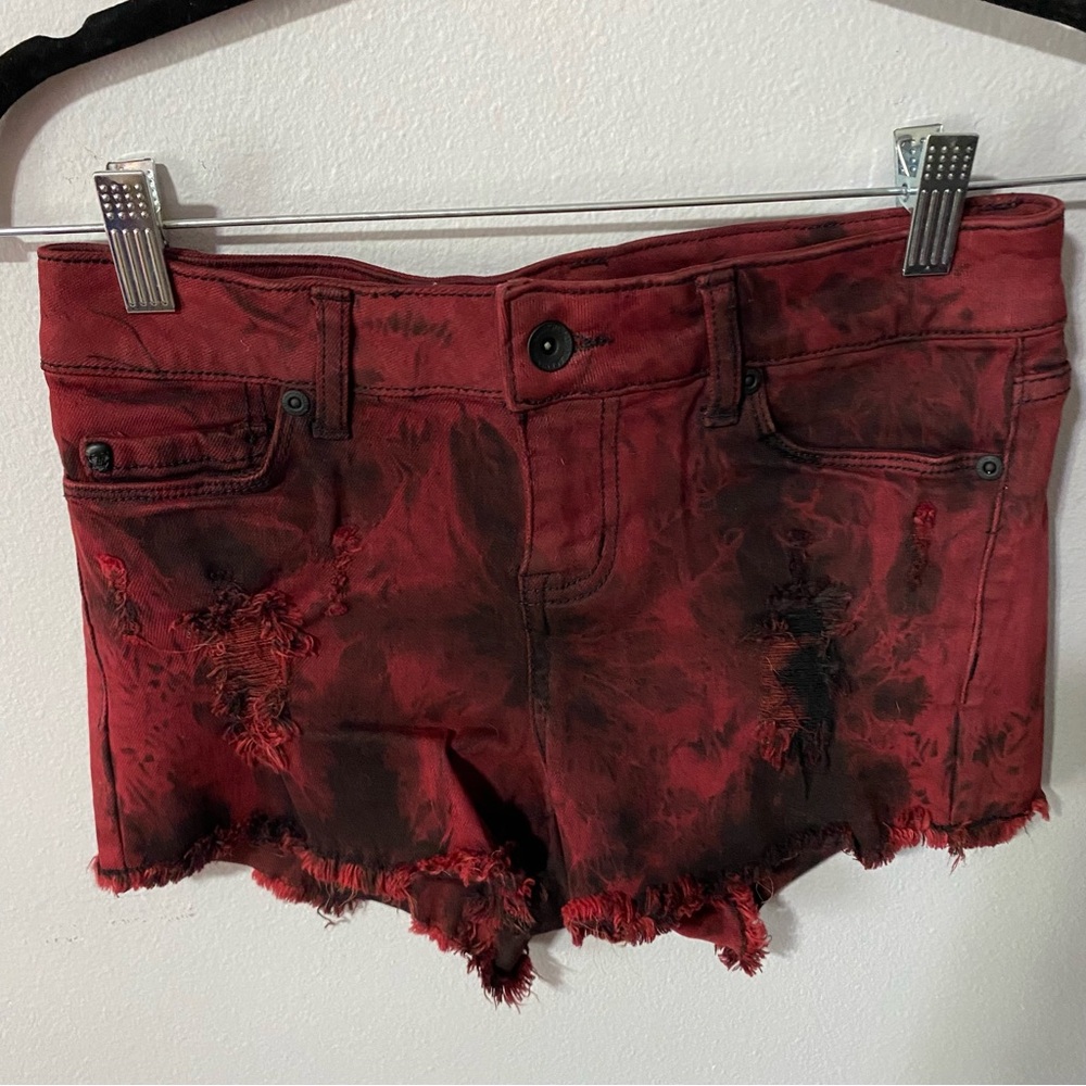 Tie dye shorts